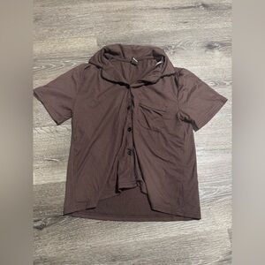 Brown fashion nova sleeping shirt